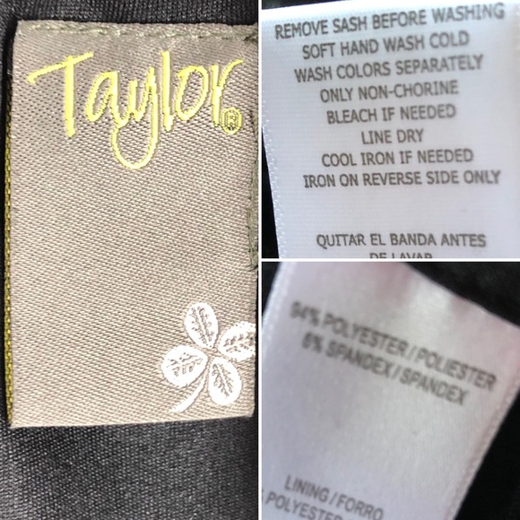 JUST TAYLOR  jumpsuit black shimmer V neck dressy - Picture 8 of 8